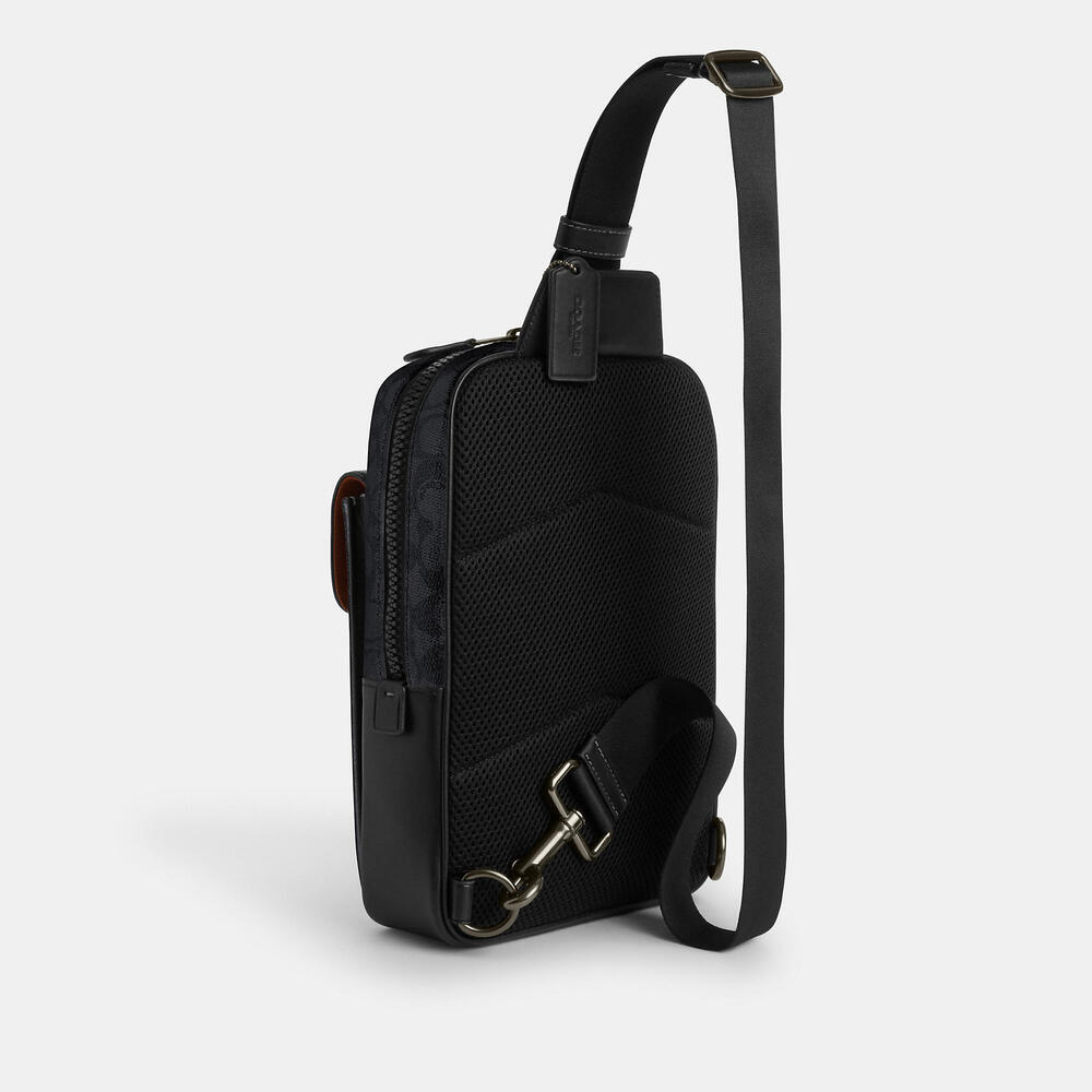Track Pack In Signature Canvas
